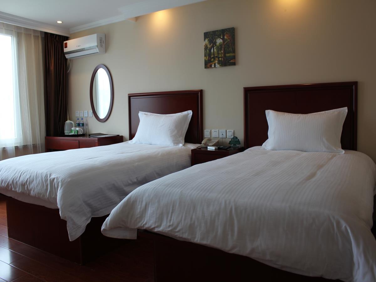Greentree Inn Liaoning Dalian Development Zone Jinma Road Pedestrian Street Express Hotel Eksteriør billede