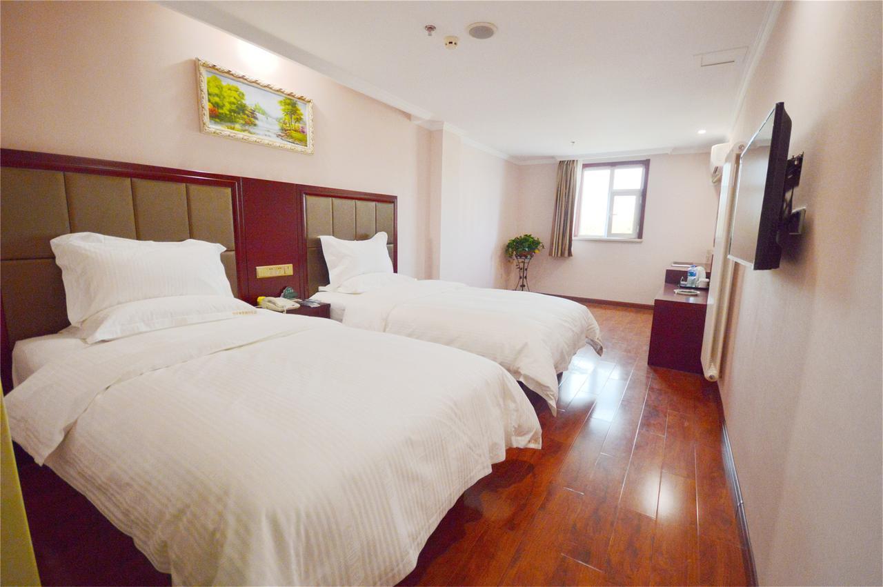 Greentree Inn Liaoning Dalian Development Zone Jinma Road Pedestrian Street Express Hotel Eksteriør billede
