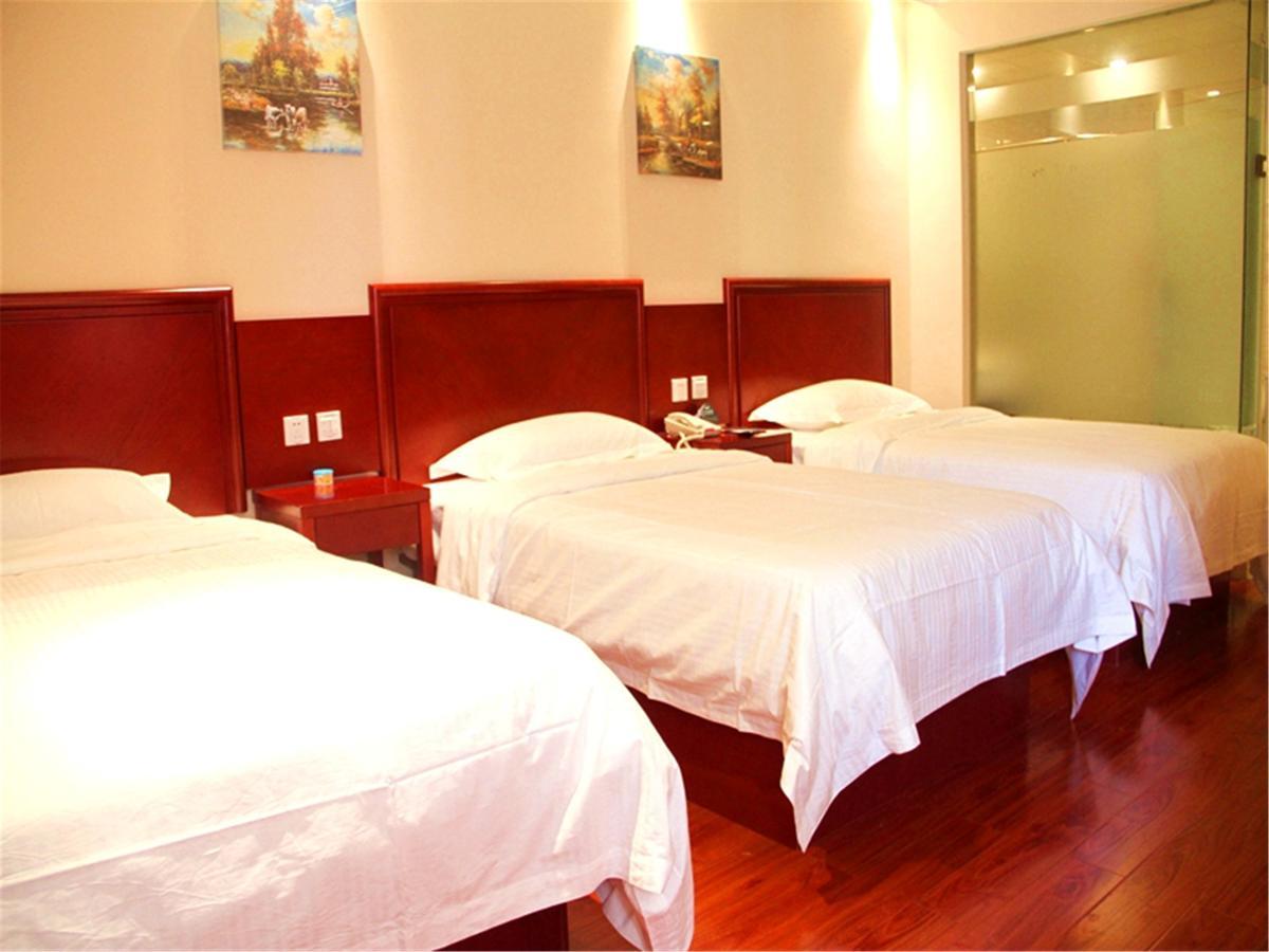 Greentree Inn Liaoning Dalian Development Zone Jinma Road Pedestrian Street Express Hotel Eksteriør billede
